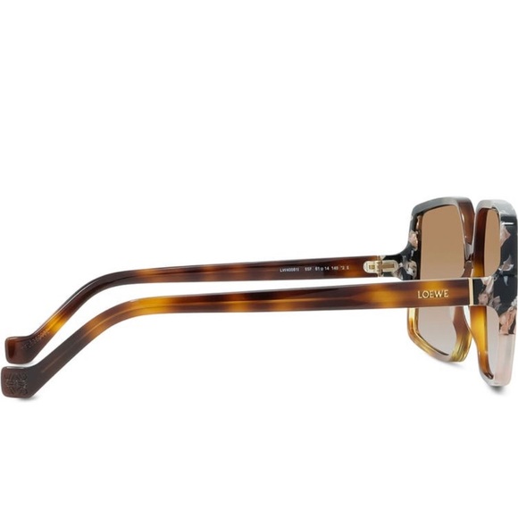 Loewe 61mm Geometric sunglasses NEW w case AUTHENTIC - Picture 4 of 16